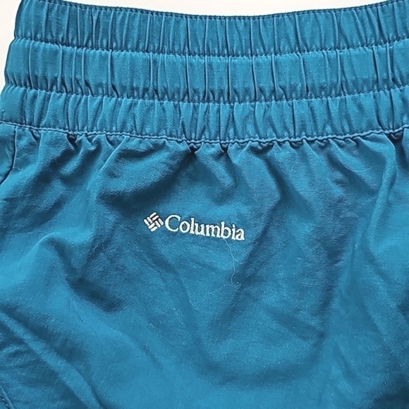 Columbia Womens Teal Blue Nylon Shorts Size Small - Picture 9 of 12